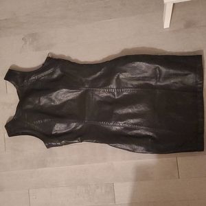 Guess faux leather dress